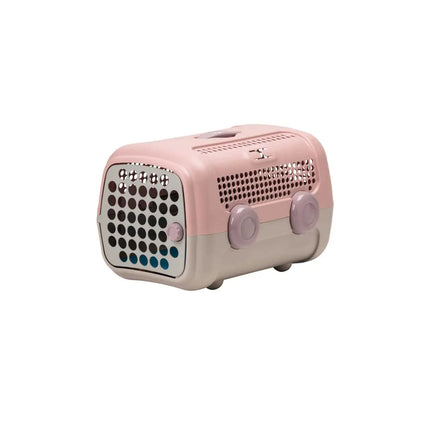 United Pets A.U.T.O. Trasportino Rosa/Tortora - Trasportini