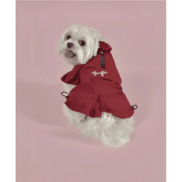 United Pets - Anti pioggia Easy Rain Rosso - Impermeabili