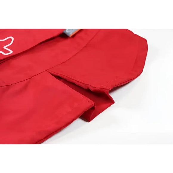 United Pets - Anti pioggia Easy Rain Rosso - Impermeabili