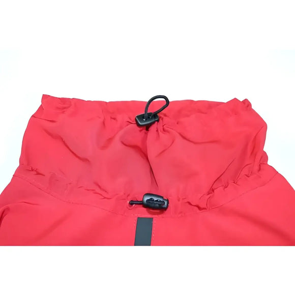 United Pets - Anti pioggia Easy Rain Rosso - Impermeabili