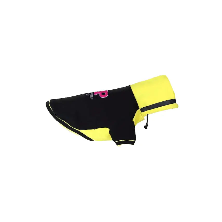 United Pets - BULL - Felpa con cappuccio in cotone - Gialla e Nera / 25 Cm - Maglioncini