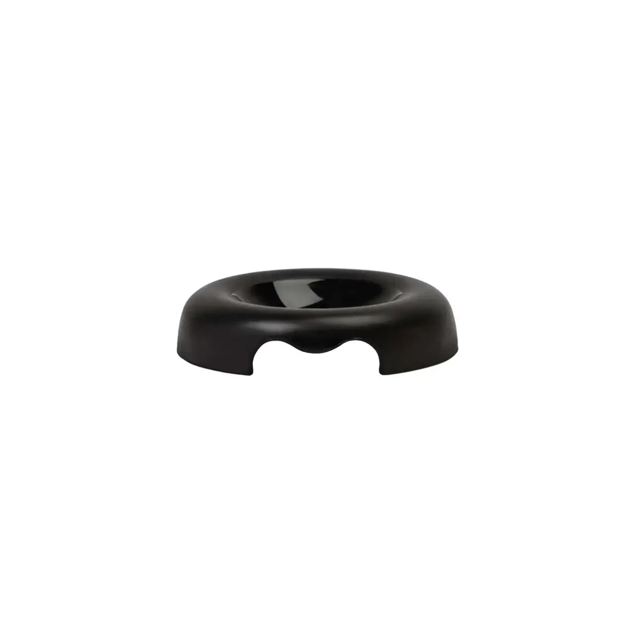 United Pets Ciotola Kitty piattino - Nero - Ciotole