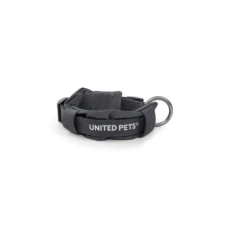 United Pets - Citylife - Collare eco con sottocollo imbottito - Nero / S