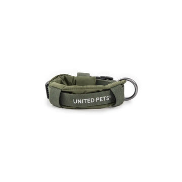 United Pets - Citylife - Collare eco con sottocollo imbottito - Verde / S