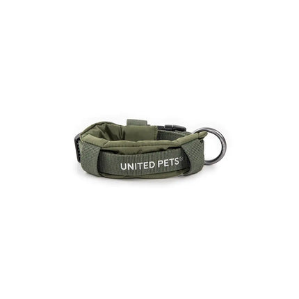 United Pets - Citylife - Collare eco con sottocollo imbottito - Verde / S