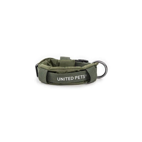 United Pets - Citylife - Collare eco con sottocollo imbottito - Verde / S