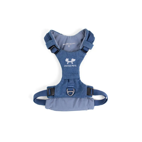 United Pets Citylife - Pettorina soft in jeans - XS - Pettorine