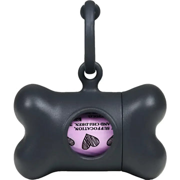 United Pets Dispenser BON TON Nano - Antracite - Sacchetti Igienici