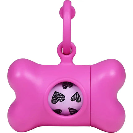 United Pets Dispenser BON TON Nano - Rosa - Sacchetti Igienici