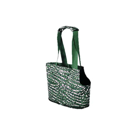 United Pets Lazy Dog - Borsa Trasportino per Cani - CAMOUFLAGE NERO ROSA - Trasportini