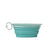 United Pets LEAF BOWL - Ciotola da Viaggio pieghevole in Silicone - Acquamarina - Ciotole