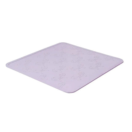 United Pets Mustafà tappetino sottociotola lilla - L - Ciotole