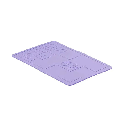 United Pets Mustafà tappetino sottociotola lilla - M - Ciotole