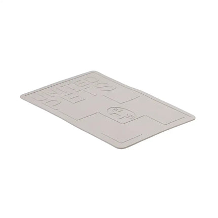 United Pets Mustafà tappetino sottociotola tortora - M - Ciotole