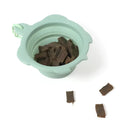 United Pets Turtle bowl - Ciotola da Viaggio pieghevole in Silicone - Verde - Ciotole