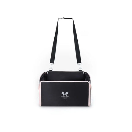 Urban Pet Car Box ECO - Nero/Rosa - Trasportini