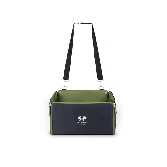 Urban Pet Car Box ECO - Nero/Verde - Trasportini