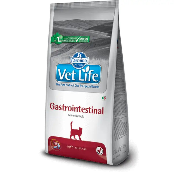 Vet Life Natural Cat Gastrointestinal - 2,0 Kg - Super Premium