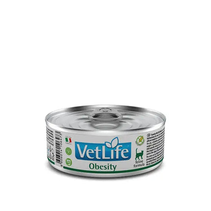 Vet Life Natural Wet Diet Cat Obesity - 85 Gr - Super Premium