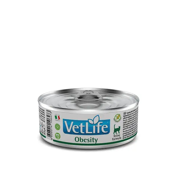 Vet Life Natural Wet Diet Cat Obesity - 85 Gr - Super Premium