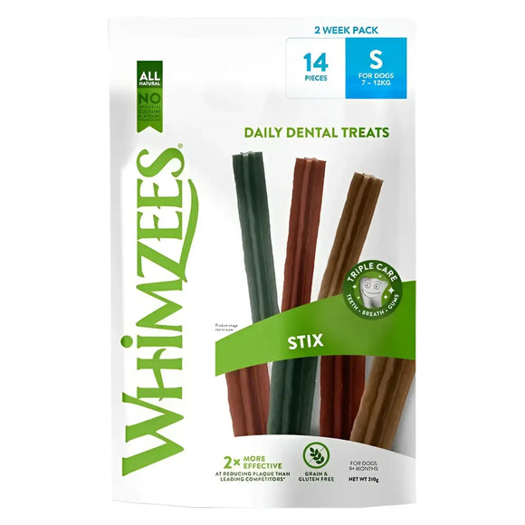 Whimzees Busta Stix - Weekly S 14 pz - Human Grade