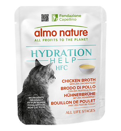 Almo Nature HFC Hydration Help Chicken Broth with Chicken Fillet