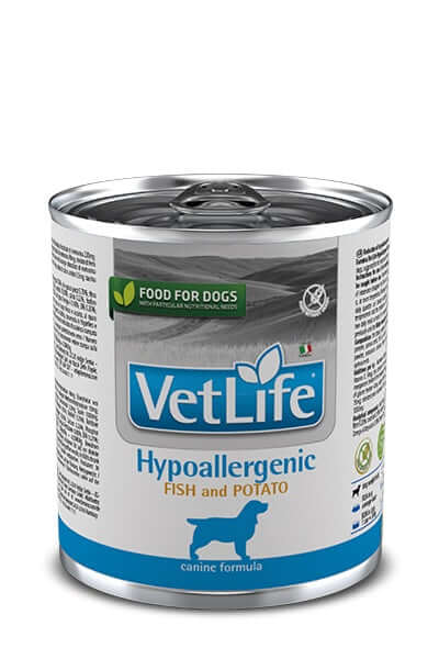 Pet Boutique - Vet Life Natural Wet diet dog HYPOALLERGENIC Pesce e Patate