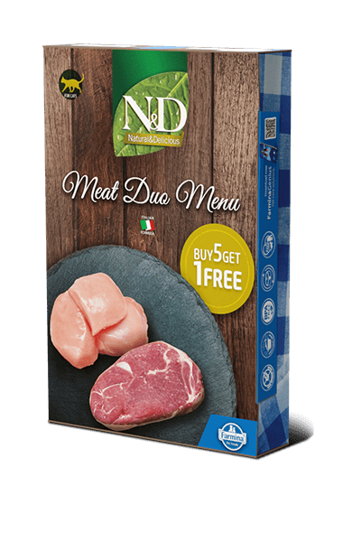 Pet Boutique - N&D NATURAL CAT Meat Duo Menu