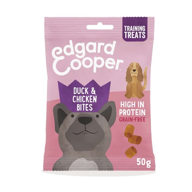 Pet Boutique - Edgard & Cooper Dog- Bites all'Anatra e Pollo con zucca e banana