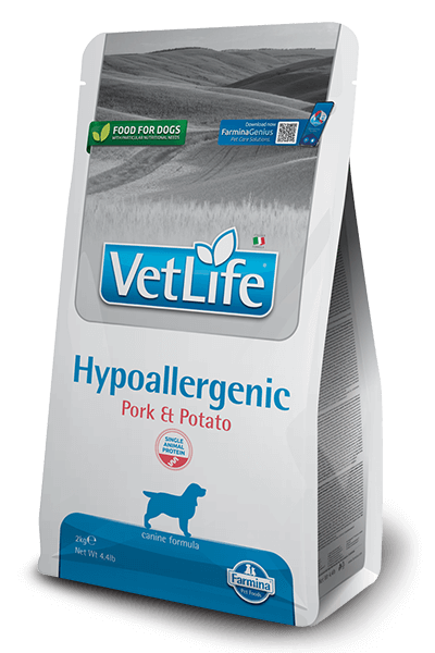 Pet Boutique - Vet Life Natural Dry DIET DOG HYPOALLERGENIC Maiale&Patate