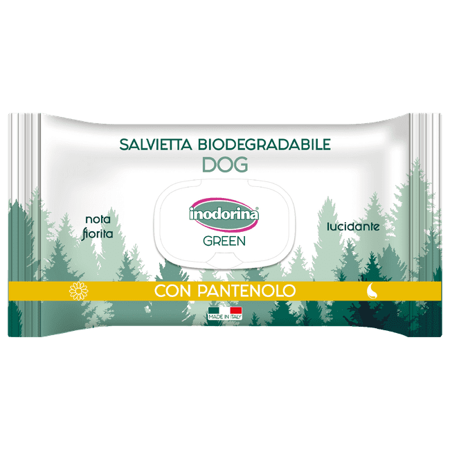 Pet Boutique - INODORINA GREEN Salviette Bio PANTENOLO