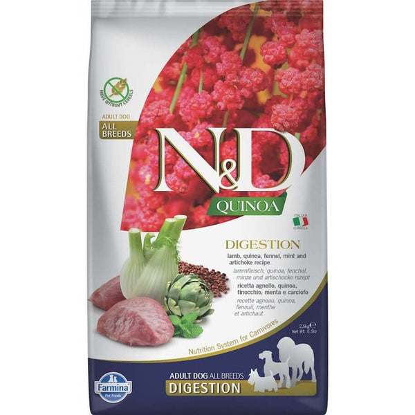 Pet Boutique - N&D Quinoa Dog DIGESTION Agnello