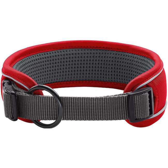Divo-Halsbänder in Rot und Grau
