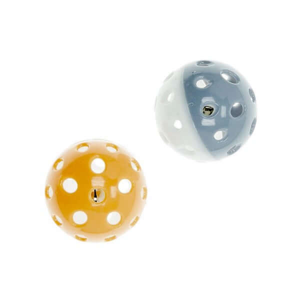 Pet Boutique - Set due palline in plastica con campanella