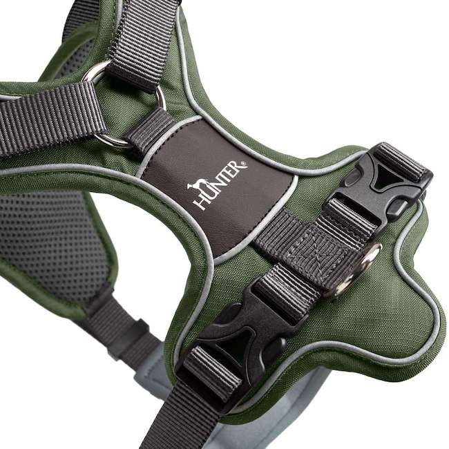 Divo Harnesses Dark Green and Grey